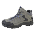 Grey - Back - Dek Mens Ontario Lace-Up Hiking Trail Boots