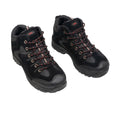 Black - Side - Dek Mens Ontario Lace-Up Hiking Trail Boots