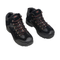 Black - Side - Dek Mens Ontario Lace-Up Hiking Trail Boots