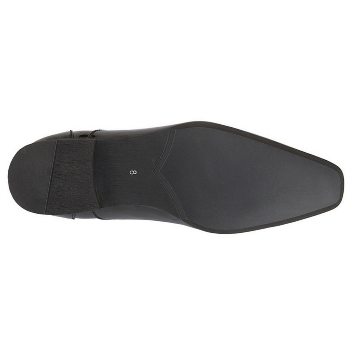 Black - Side - Goor Mens 5 Blind Eye Oxford Shoe