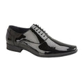 Black - Front - Goor Mens 5 Blind Eye Oxford Shoe