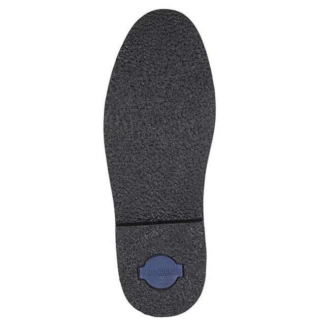 Black - Back - Roamers Mens Suede Desert Boots
