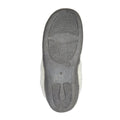 Grey - Side - Sleepers Womens-Ladies Sheep Faux Fur Slippers