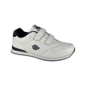 White-Navy - Front - Dek Unisex Adult Axis Trainers