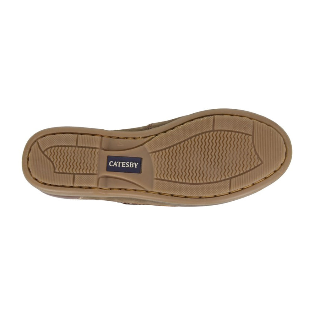Navy - Back - Rdek Womens-Ladies Leather Boat Shoes