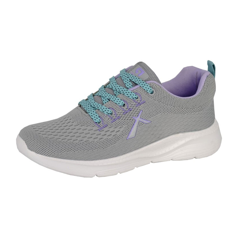 Light Grey-Lilac - Back - Rdek Womens-Ladies Kate Trainers