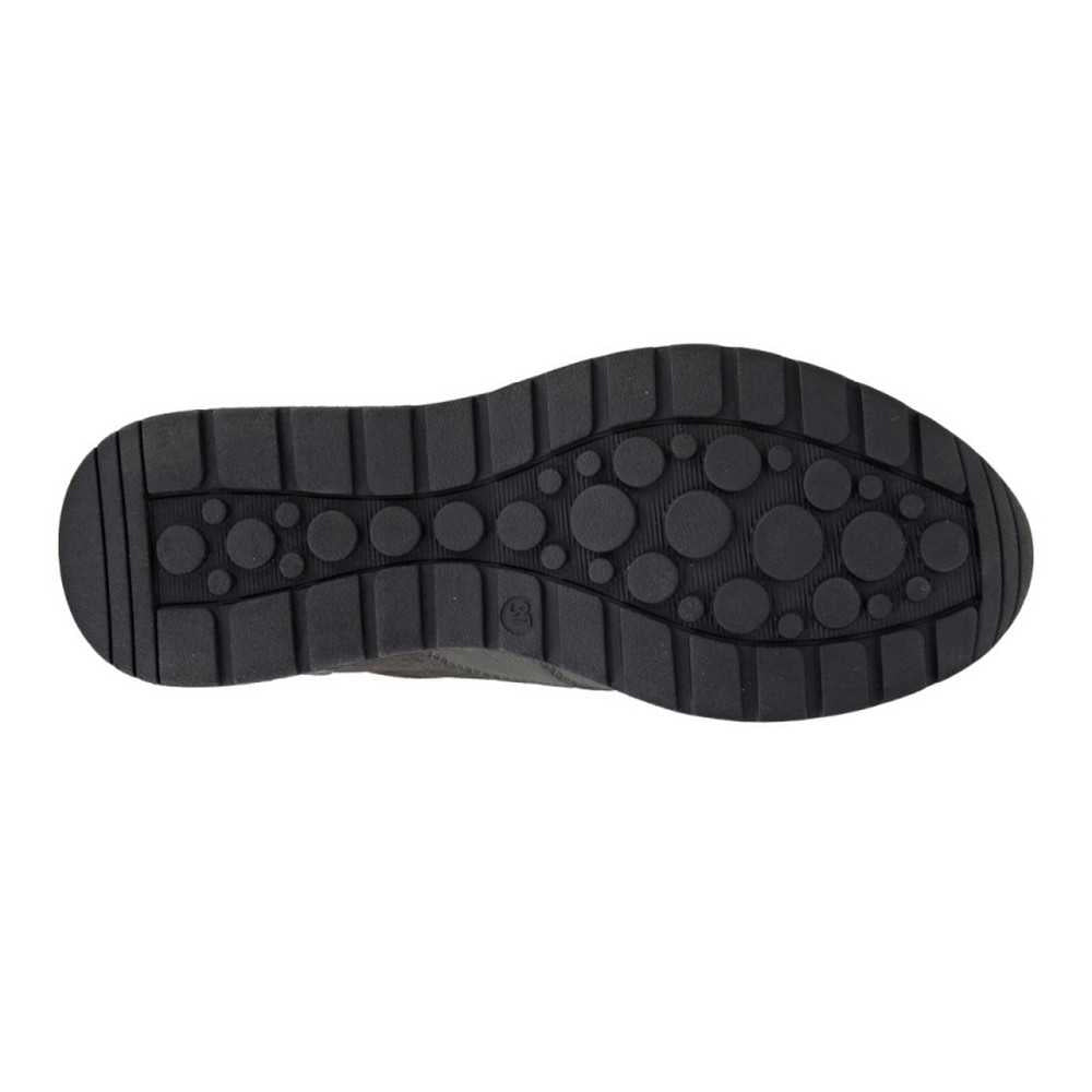 Grey-Pewter - Back - Cipriata Womens-Ladies Ada Glamour Trainers