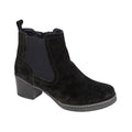 Black - Front - Cipriata Womens-Ladies Alessina Suede Ankle Boots