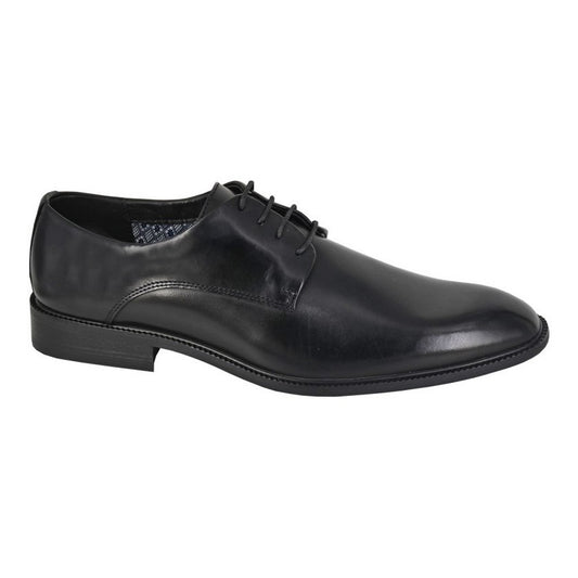 Black - Front - Goor Mens Gibson Shoes