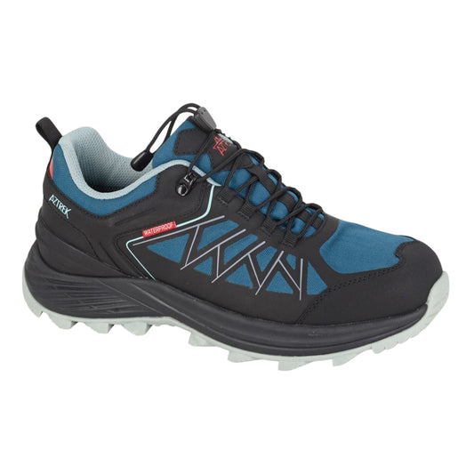 Black-Blue - Front - Aztrek Mens Pembroke Trainers