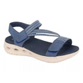 Navy Blue - Front - Cipriata Womens-Ladies Elena Sandals