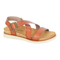 Tan - Front - Cipriata Womens-Ladies Olvia Sandals
