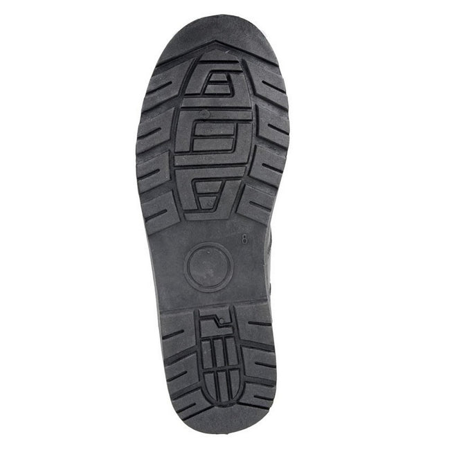 Black - Back - Route 21 Mens Monty Boat Shoes