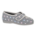 Grey - Front - Sleepers Womens-Ladies Matilda Slippers