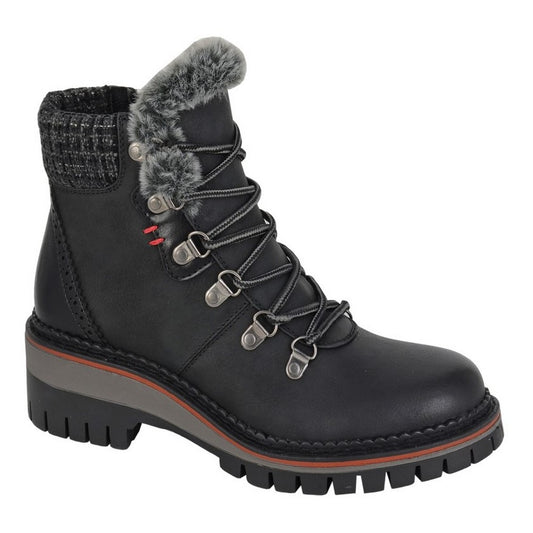 Black - Front - Cipriata Womens-Ladies Teodora Boots