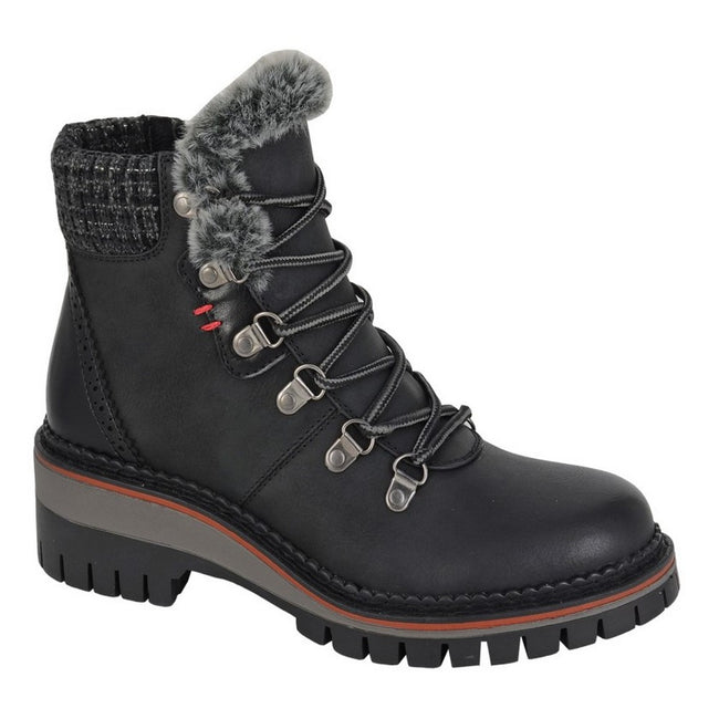 Black - Front - Cipriata Womens-Ladies Teodora Boots
