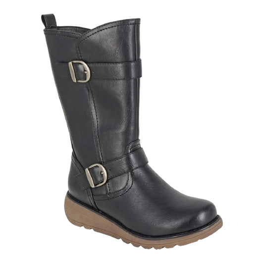 Black - Front - Cipriata Womens-Ladies Arcisa Boots