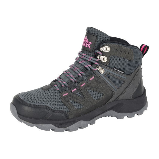 Grey - Front - Aztrek Womens-Ladies Caledonia Waterproof Ankle Boots