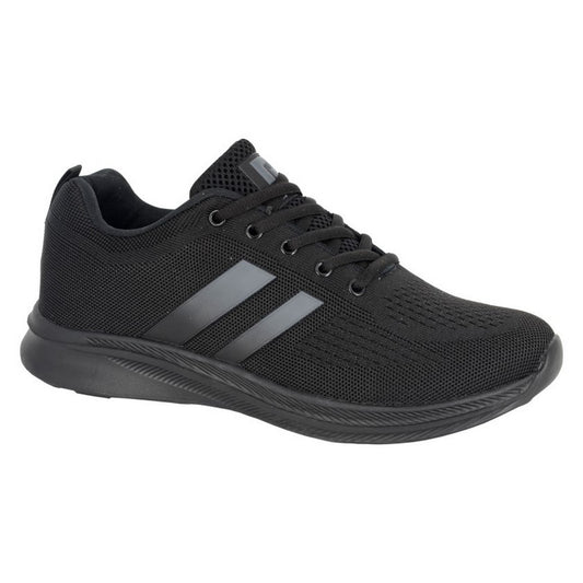 Black - Front - Rdek Unisex Adult Planet Trainers