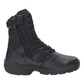 Black - Side - Magnum Mens Panther 8 Inch Side Zip Military Combat Boots
