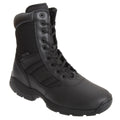 Black - Pack Shot - Magnum Mens Panther 8 Inch Side Zip Military Combat Boots