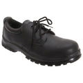Black - Front - Grafters Mens Fully Composite Non-Metal Safety Shoes