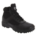 Black - Front - Grafters Mens Cover II Non-Metal Lightweight Combat Boots