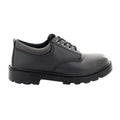 Black - Back - Grafters Mens Contractor 4 Eye Safety Shoes