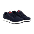 Navy Blue - Close up - Dek Mens Charlie 5 Eye Leisure Shoes