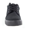 Black - Side - Dek Boys 4 Eye Black Canvas Deck Shoes