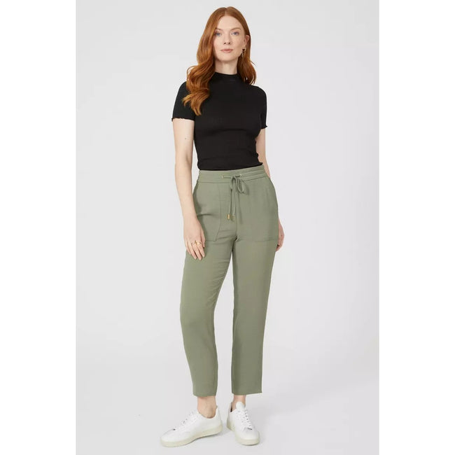 Khaki - Lifestyle - Maine Womens-Ladies Jogging Bottoms