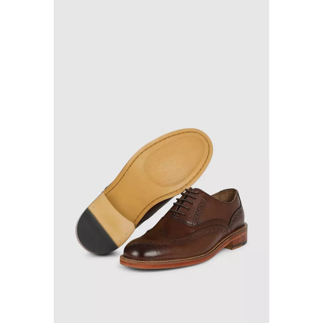 Brown - Lifestyle - Debenhams Mens Technic Chester Leather Brogues