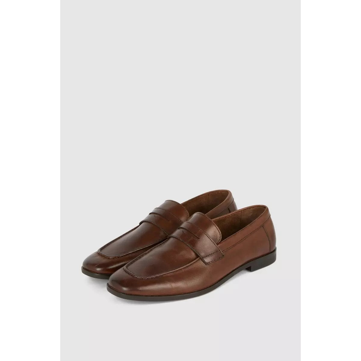 Debenhams Mens Declan Saddle Leather Soft Structure Loafers Discounts