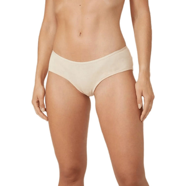 Natural - Front - Debenhams Womens-Ladies Cotton Briefs (Pack of 5)