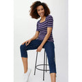 Mid Wash - Lifestyle - Maine Womens-Ladies Cropped Jeggings