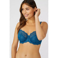 Teal-Light Pink - Lifestyle - Gorgeous Womens-Ladies Scallop Non-Padded Bra (Pack of 2)