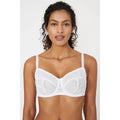 White - Side - Gorgeous Womens-Ladies Charlotte Lace Strapless Bra