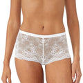White - Back - Debenhams Womens-Ladies Floral Lace Knickers