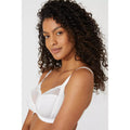 Navy-White - Side - Gorgeous Womens-Ladies Floral Bra (Pack of 2)