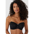Fawn-Black - Pack Shot - Gorgeous Womens-Ladies Strapless Bra (Pack of 2)