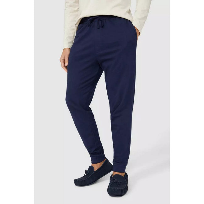 Oatmeal - Side - Debenhams Mens Grandad Collar Long-Sleeved Long Pyjama Set