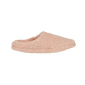 Pink - Front - Debenhams Womens-Ladies Borg Slippers