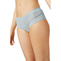 Dusty Blue - Front - Debenhams Womens-Ladies Lace Recycled Knickers