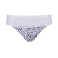 Black-White - Front - Debenhams Womens-Ladies Floral Lace Knickers