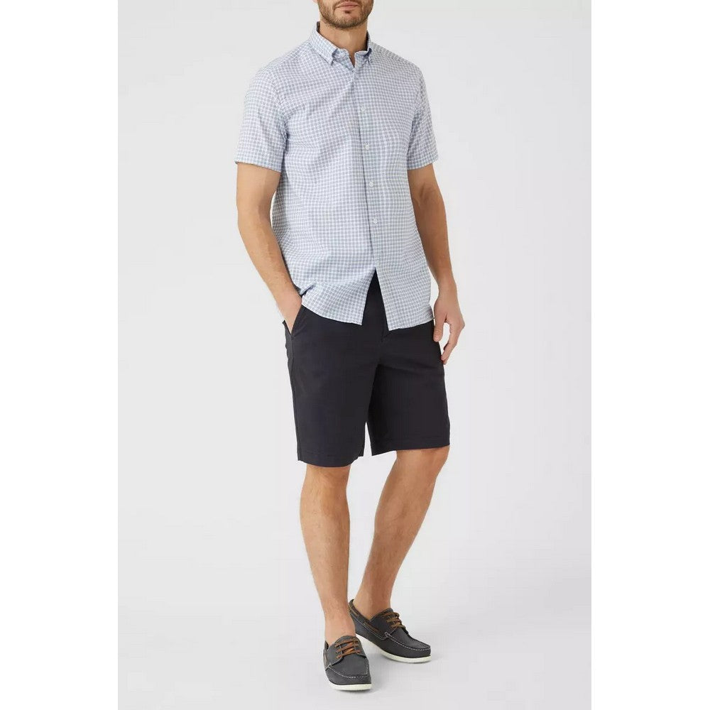 Navy - Side - Maine Mens Premium Chino Shorts