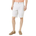 White - Front - Maine Mens Premium Chino Shorts