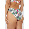 Multicoloured - Back - Gorgeous Womens-Ladies Jungle Ring Detail Bikini Bottoms