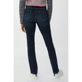 Dark Wash - Back - Maine Womens-Ladies 5 Pockets Straight Leg Jeans
