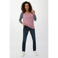Dark Wash - Pack Shot - Maine Womens-Ladies 5 Pockets Straight Leg Jeans