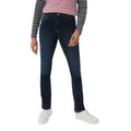 Dark Wash - Front - Maine Womens-Ladies 5 Pockets Straight Leg Jeans